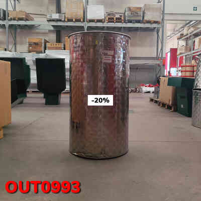 OUTLET - Serbatoio Inox 200 L