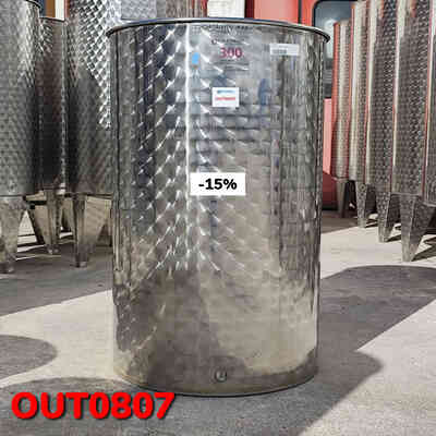 OUTLET - Serbatoio Inox 300 L