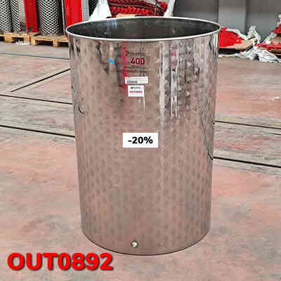 OUTLET - Serbatoio Inox 400 L