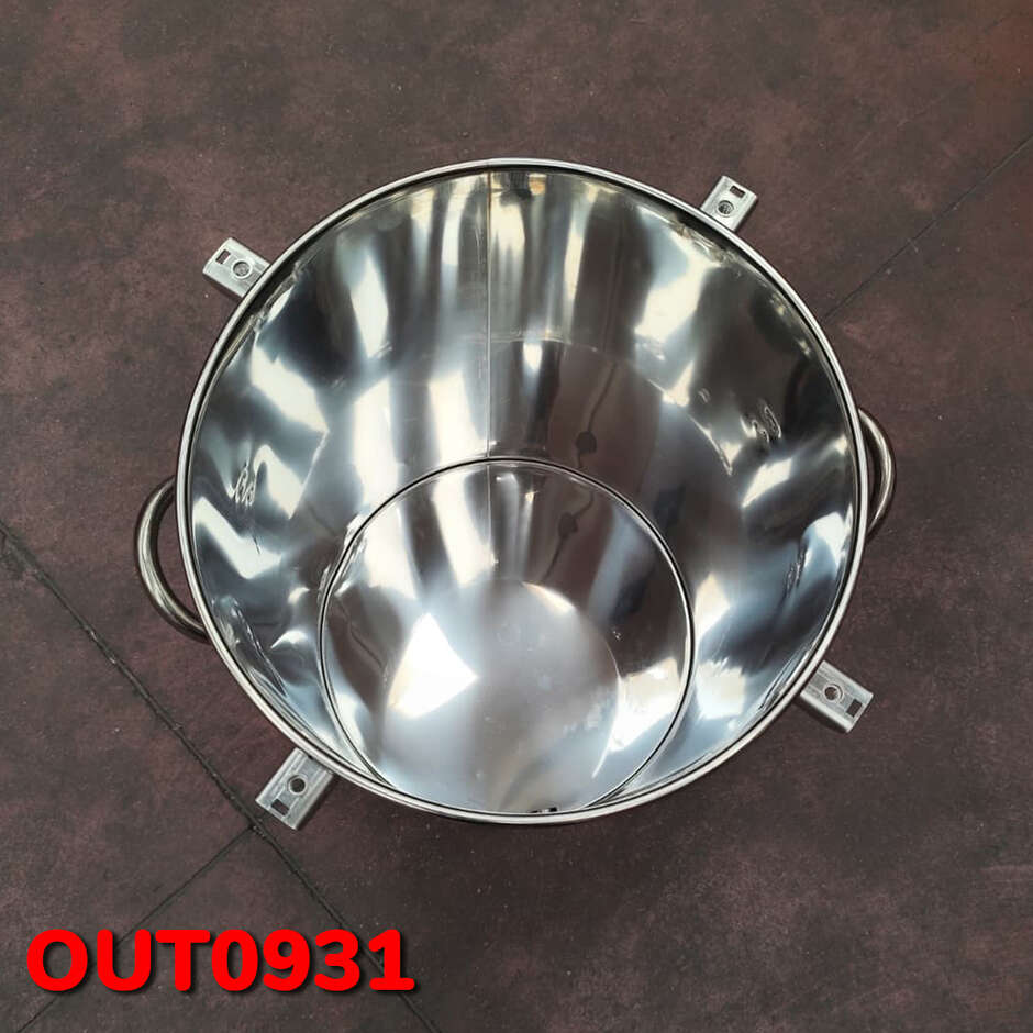 OUTLET - Serbatoio Inox 50 L con maniglie