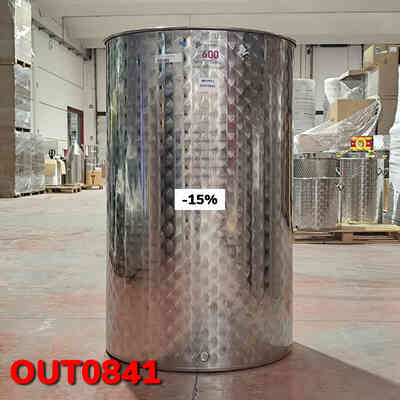 OUTLET - Serbatoio Inox 600 L