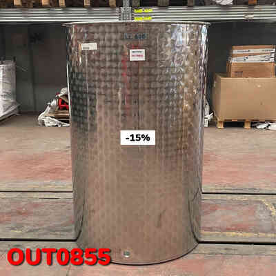 OUTLET - Serbatoio Inox 600 L