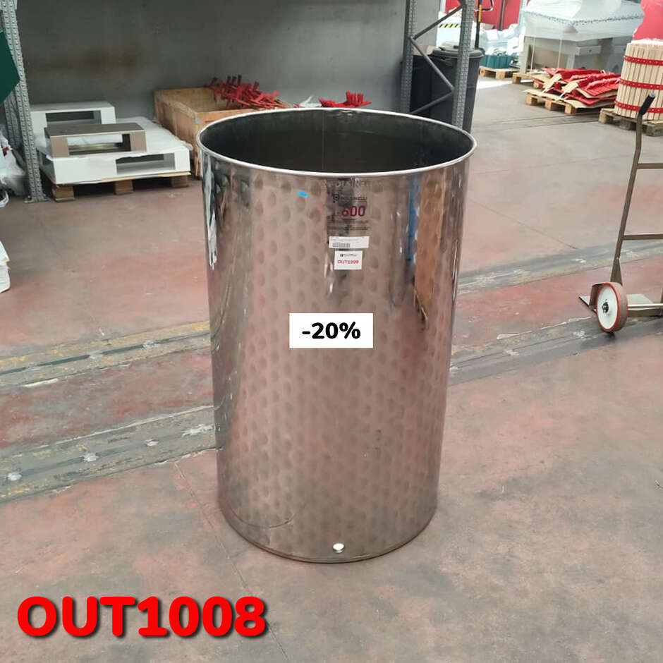 OUTLET - Serbatoio Inox 600 L