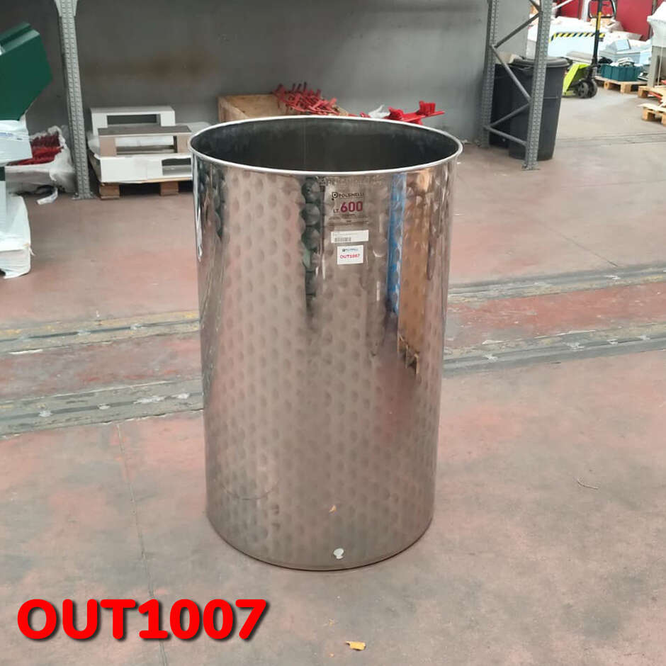 OUTLET - Serbatoio Inox 600 L