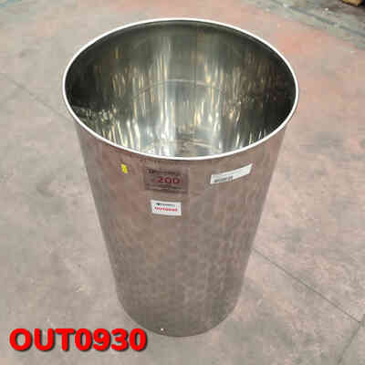 OUTLET - Tanque de aço inoxidável de 200 L