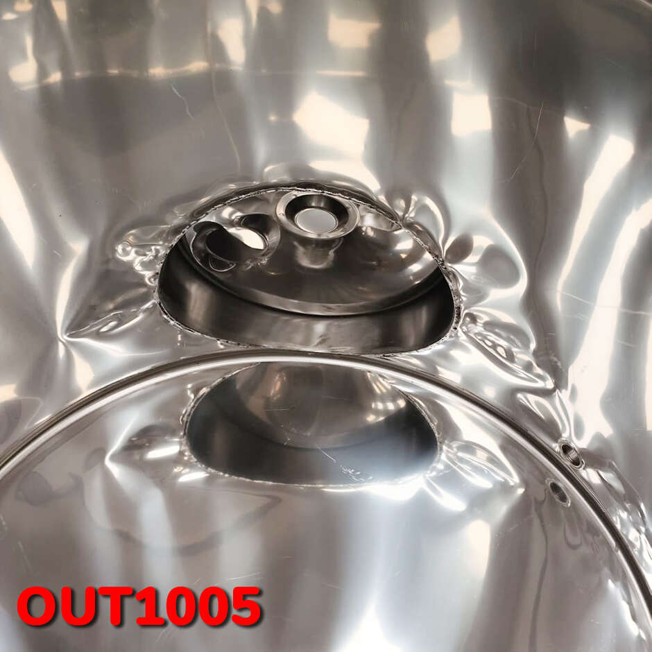 OUTLET - Tanque de aço inoxidável de 500 L com boca de visita Ø300
