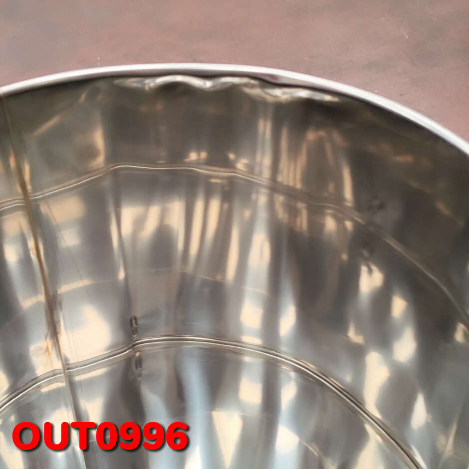 OUTLET - Tanque de aço inoxidável de 75 litros