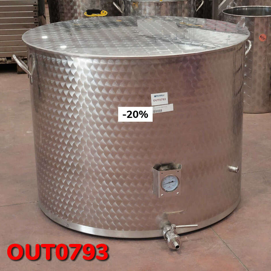 OUTLET - Topf für gebraute Bier 660 L