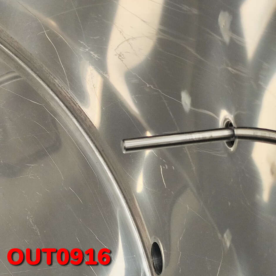 OUTLET - USED 500 L brewing kettle with full drain