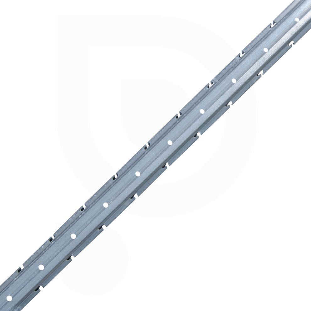 Palo vigna intermedio zincato - 2,70 mt - 1,5 mm (5 pezzi)