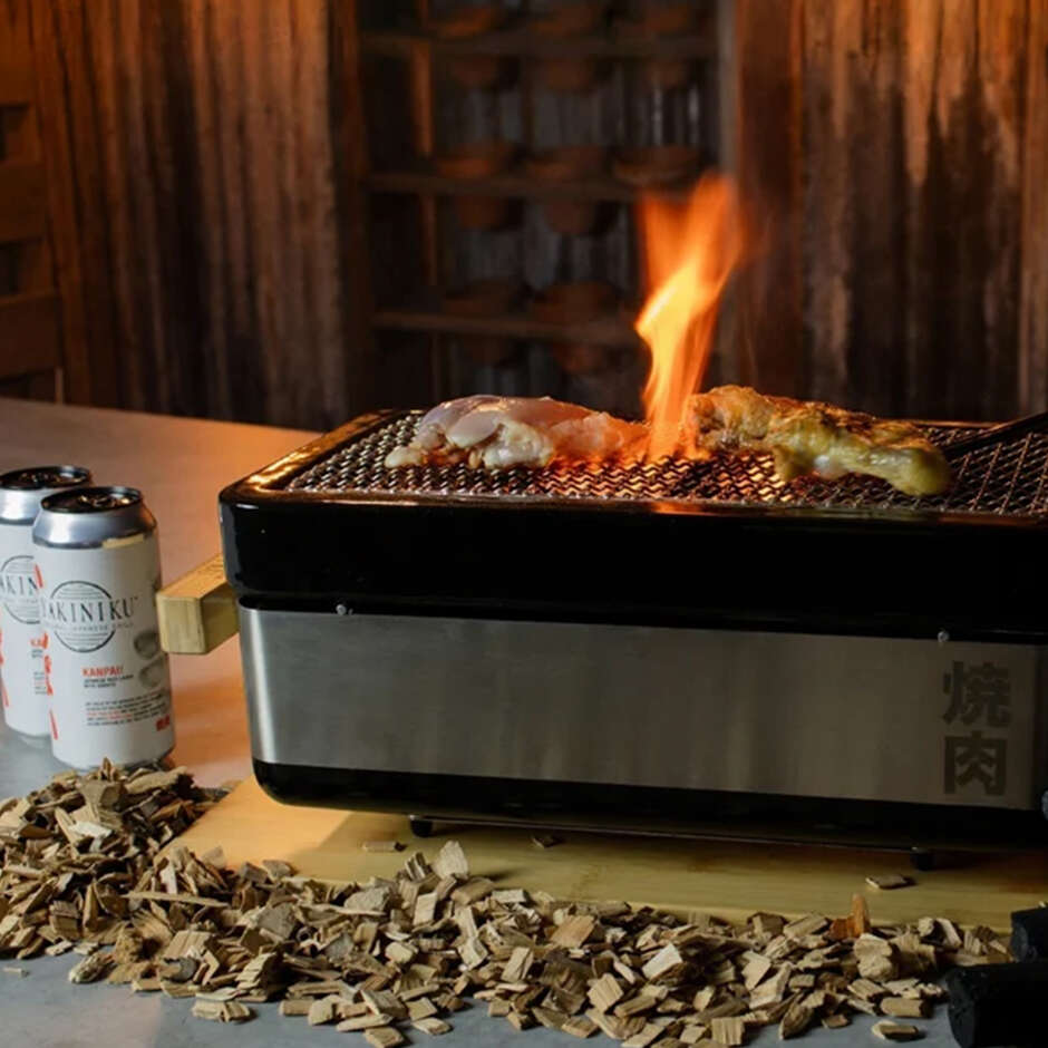 Parrilla de Mesa Shichirin Medium Pro Rectangular para 2-6 personas