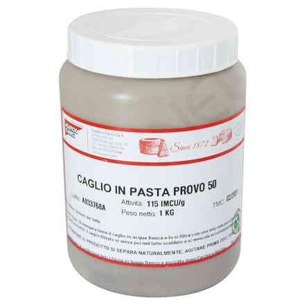 Pasta de cuajo soluble Provo 50 imcu 115 (1 kg)