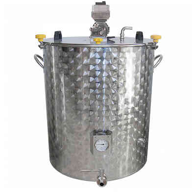 Pentola motorizzata inox con inverter da 500 L