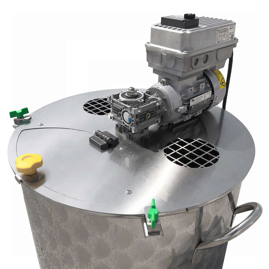 Pentola motorizzata per marmellata con inverter da 100 L