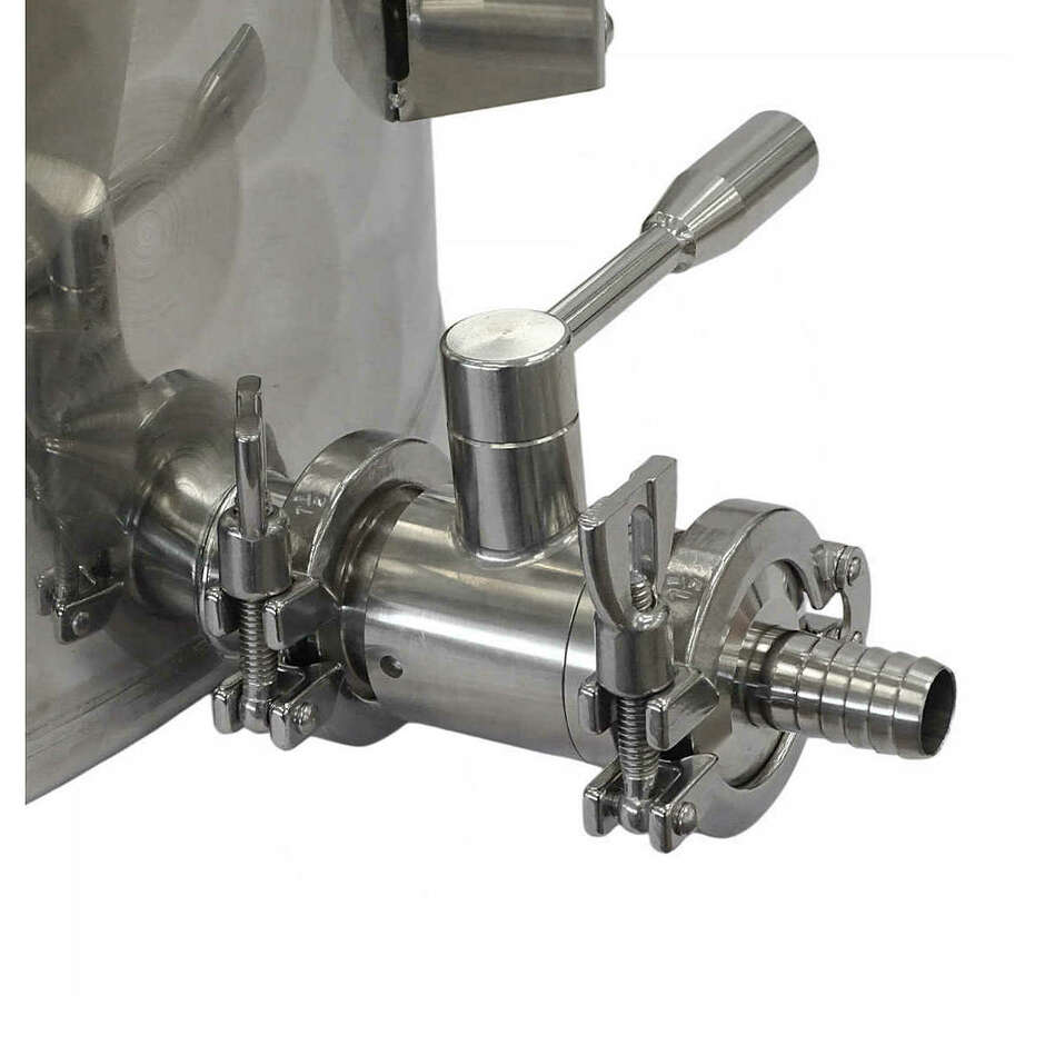 Pentola Motorizzata per marmellata Tri-Clamp da 200 L con inverter