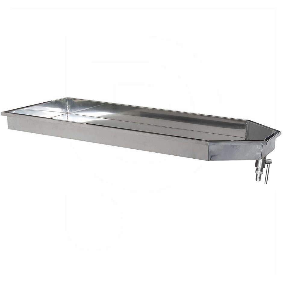 Piano Spersore inox 1200x500