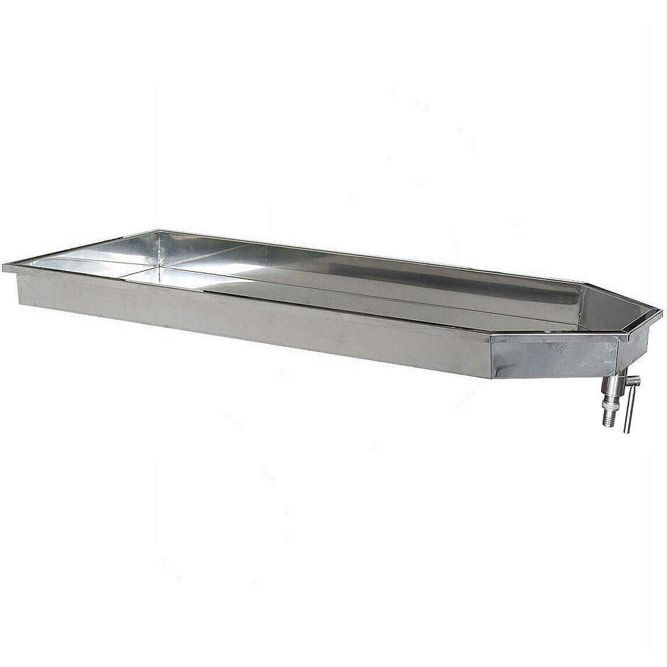 Piano Spersore inox 1600x800 