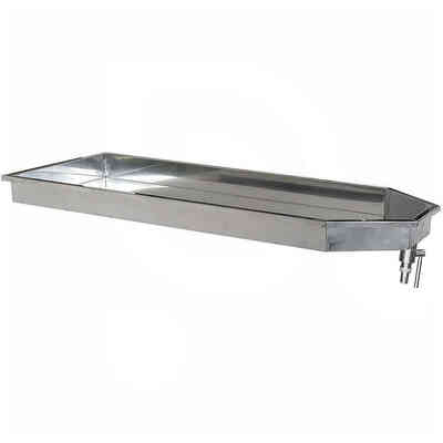 Piano Spersore inox 1600x800 