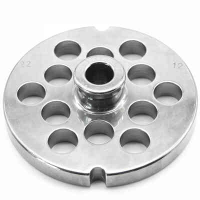 Piastra inox per tritacarne N.22 F12 