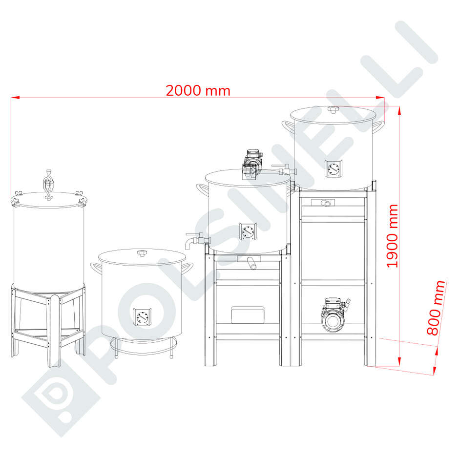 Pico-brasserie Easy 100