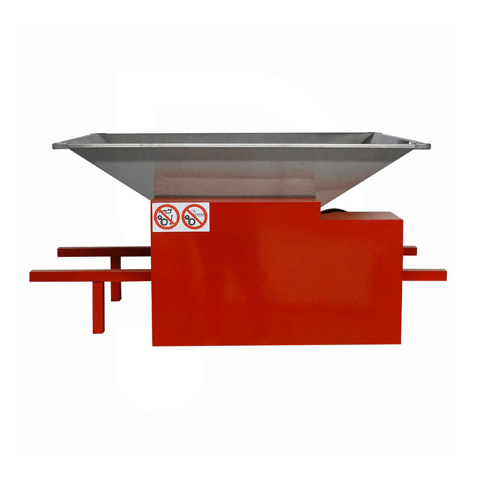 Pigiafrutta a motore tipo D MAXI Inox - 9 coltelli