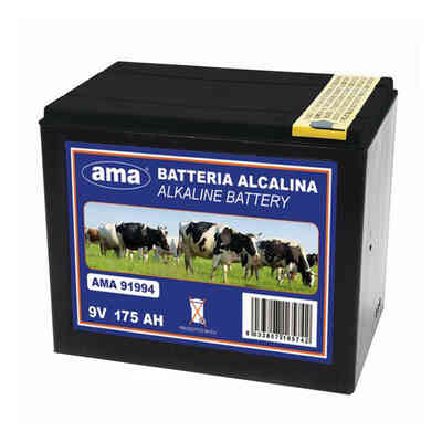 Pila alcalina para vallas electrificadas 9 V 175AH