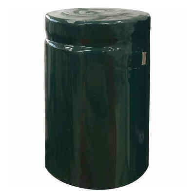 Pine green PVC capsule ⌀36 (100 pcs)