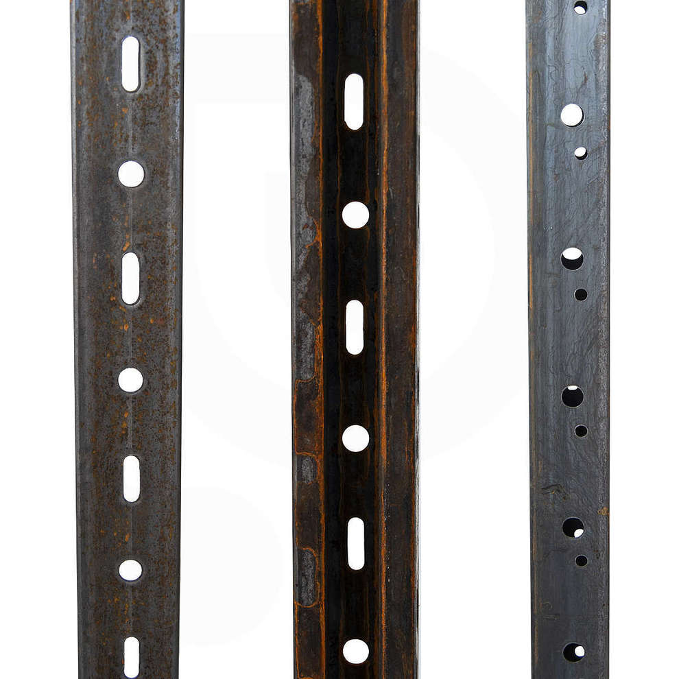 Piquet de tête pour vignobles en corten - 2,80 mt - 2 mm (2 pcs)