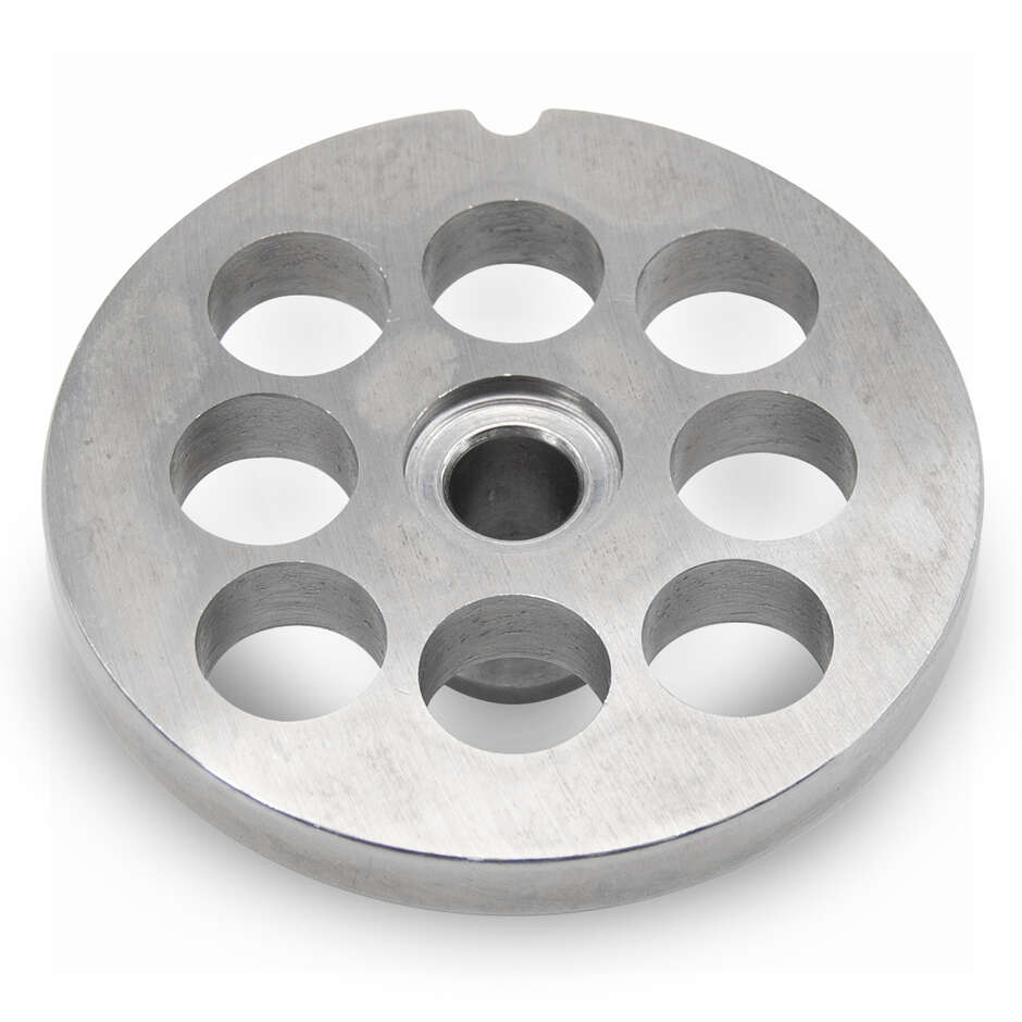 Placa de acero inoxidable para picadora de carne N.22 F16