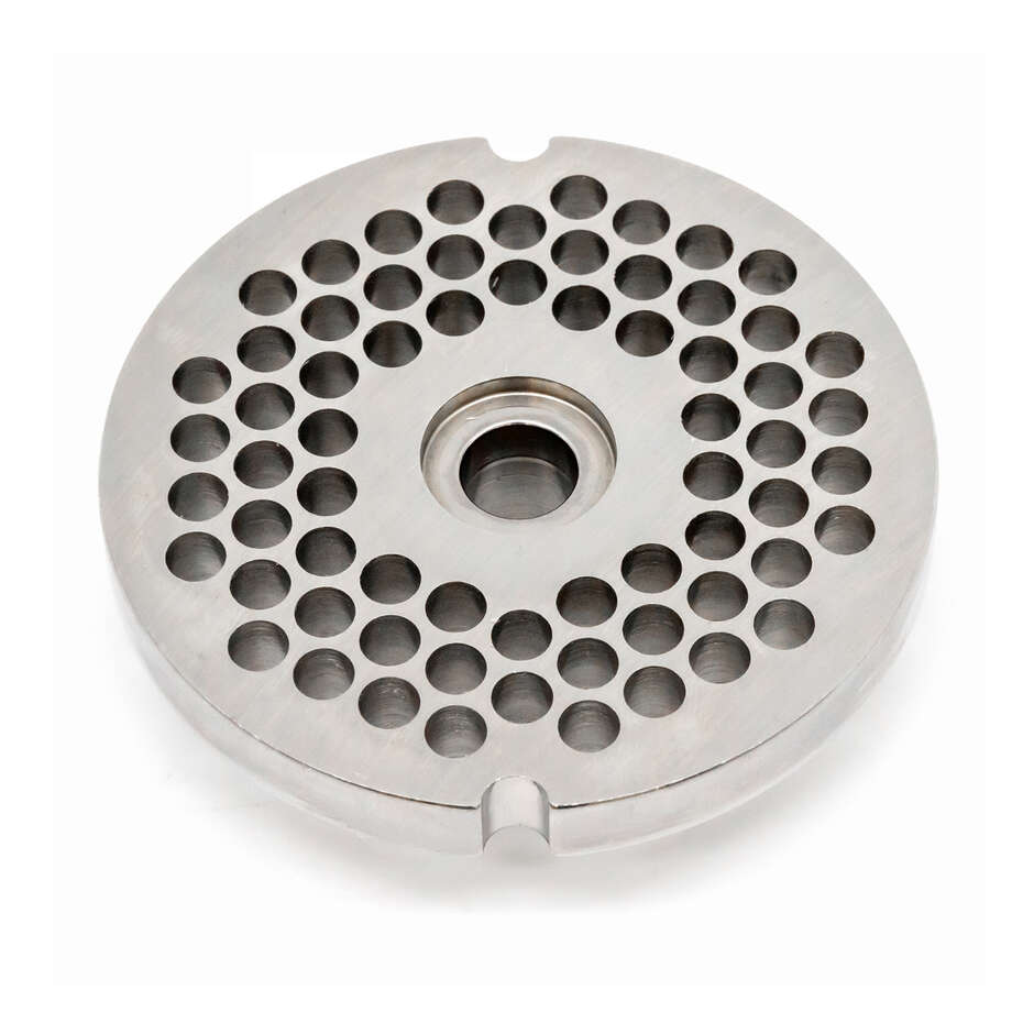 Placa de acero inoxidable para picadora de carne N.22 F6