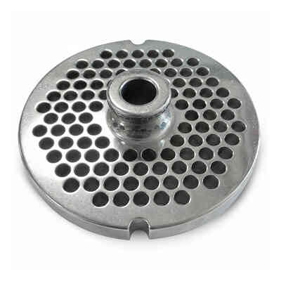 Placa de acero inoxidable para picadora de carne N.32 F6