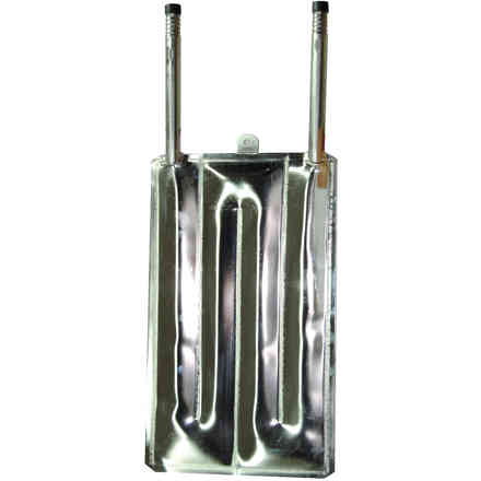 Plaque refroidissante en acier inoxydable 370 x 600