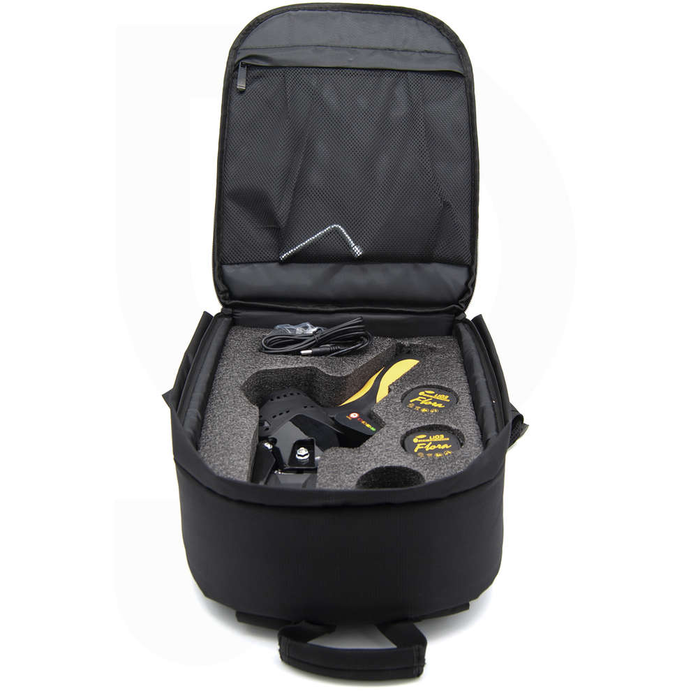 Podador sem fio Flora PCP100 com 2 baterias Agritec