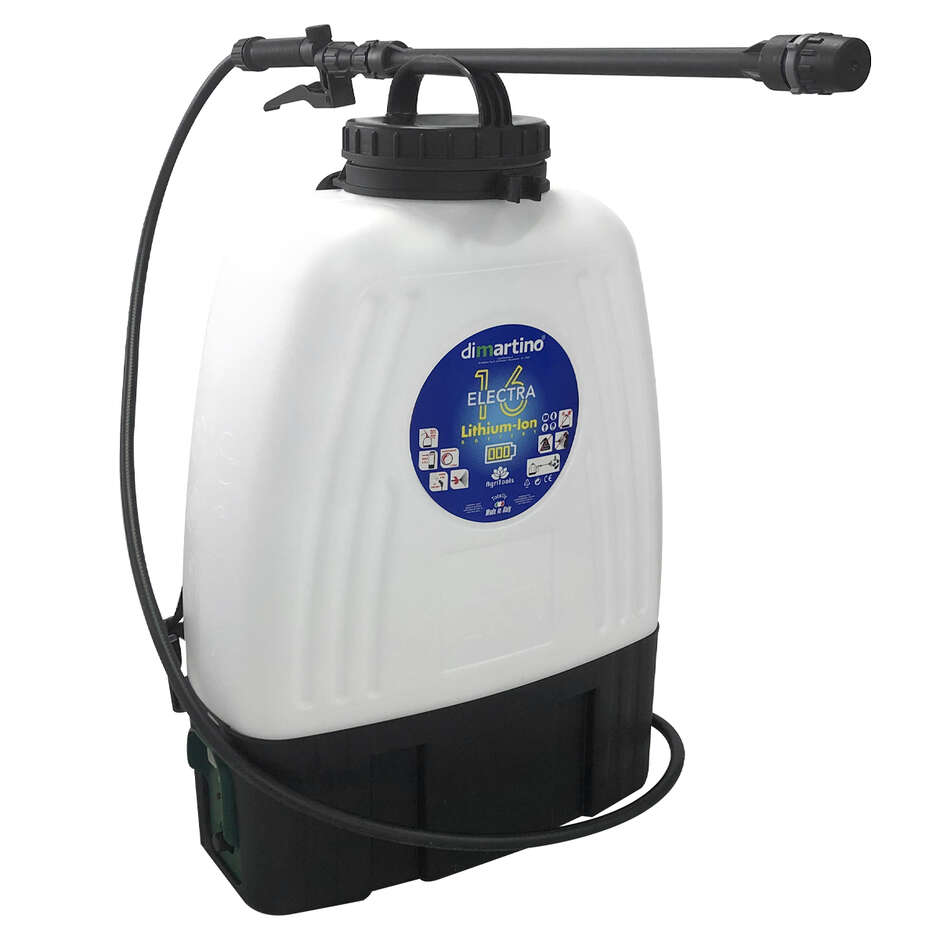 Pompa irroratrice a zaino elettronica Electra 16 - Batteria 12V-8Ah