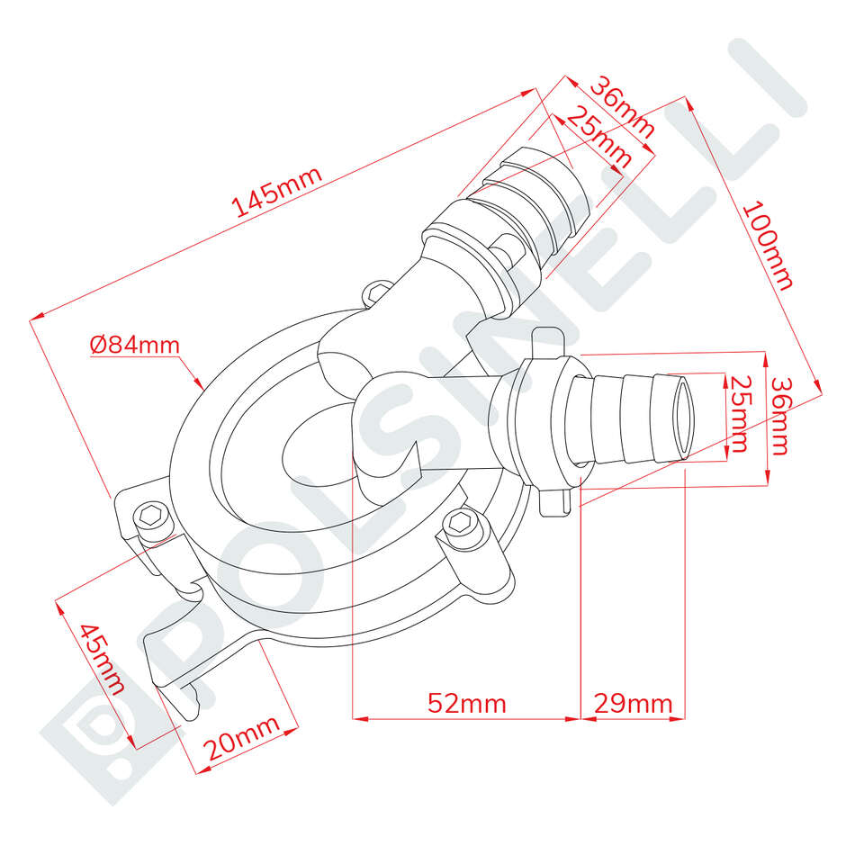Pompe Drill 25 pour perceuse