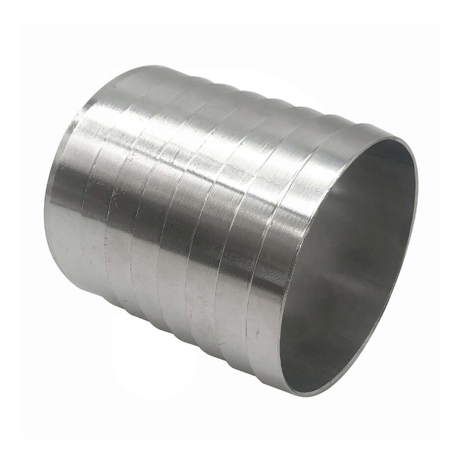 Portagomma inox a saldare Ø80 