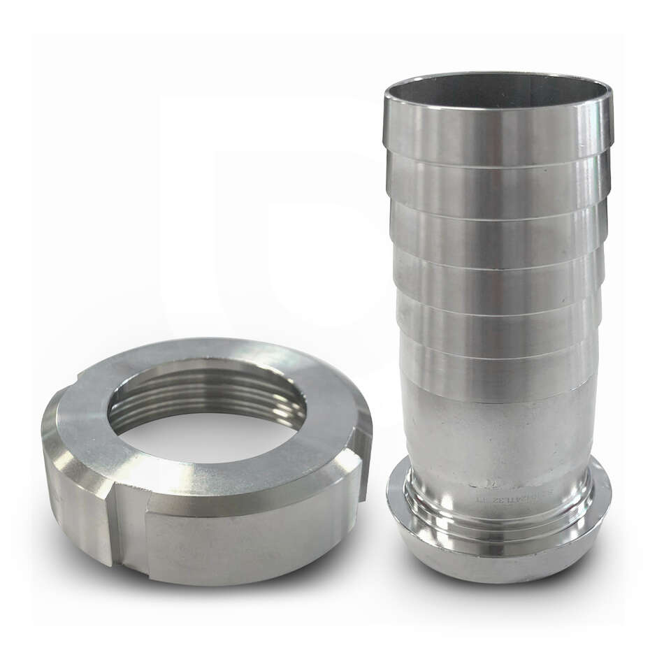 Portagomma inox DIN 32 M c/girello per PG 40