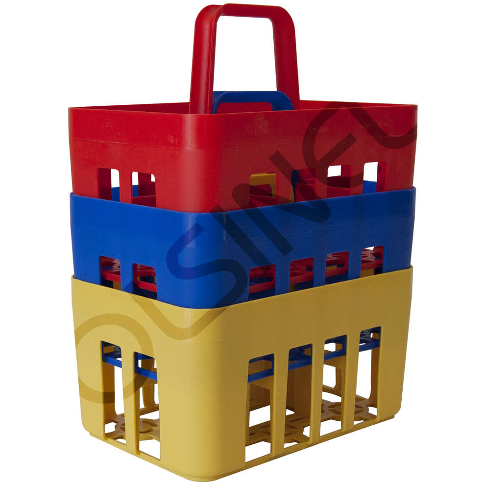 Porte-bouteilles en plastique 6 places