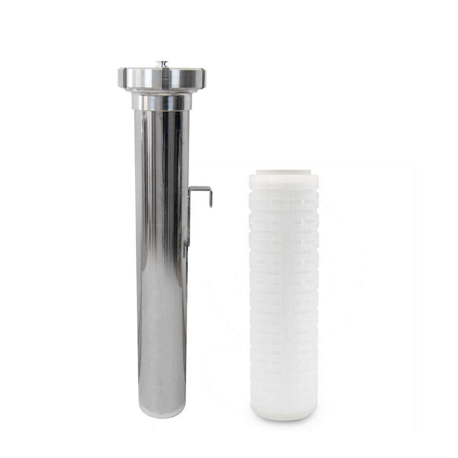 Porte-cartouche en acier inoxydable pour le stockage de la cartouche 10"