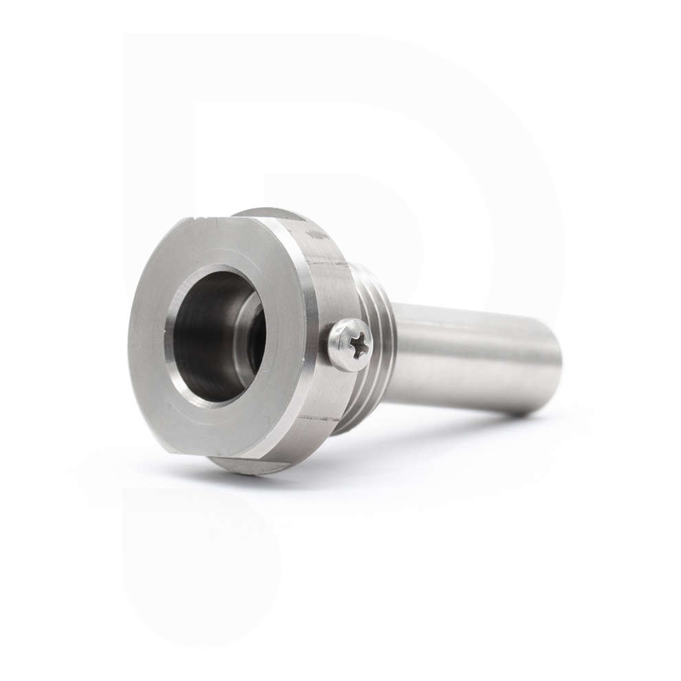 Pozzetto Sonda Gas 1/2" Conico 10cm - Per 3 Bulbi Diametro 15x16mm, Per Termocamini - Foto 10