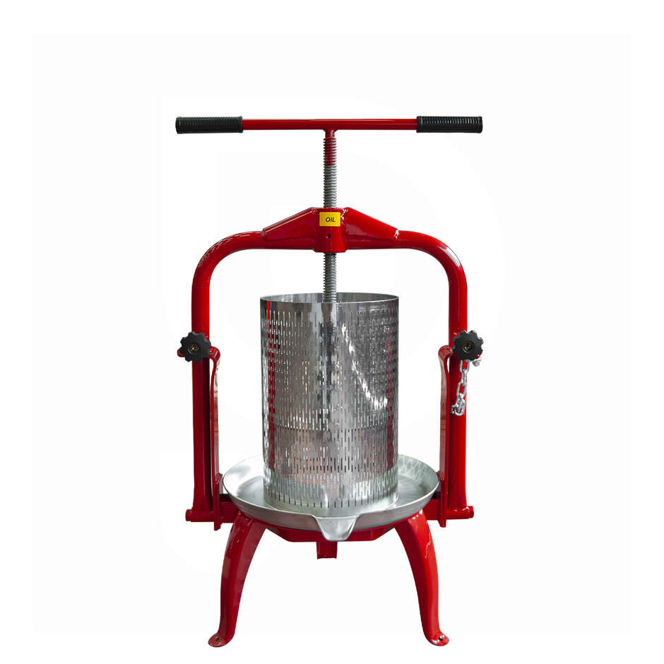 Prensa de frutas FARM 15 con jaula de acero inoxidable AISI 304