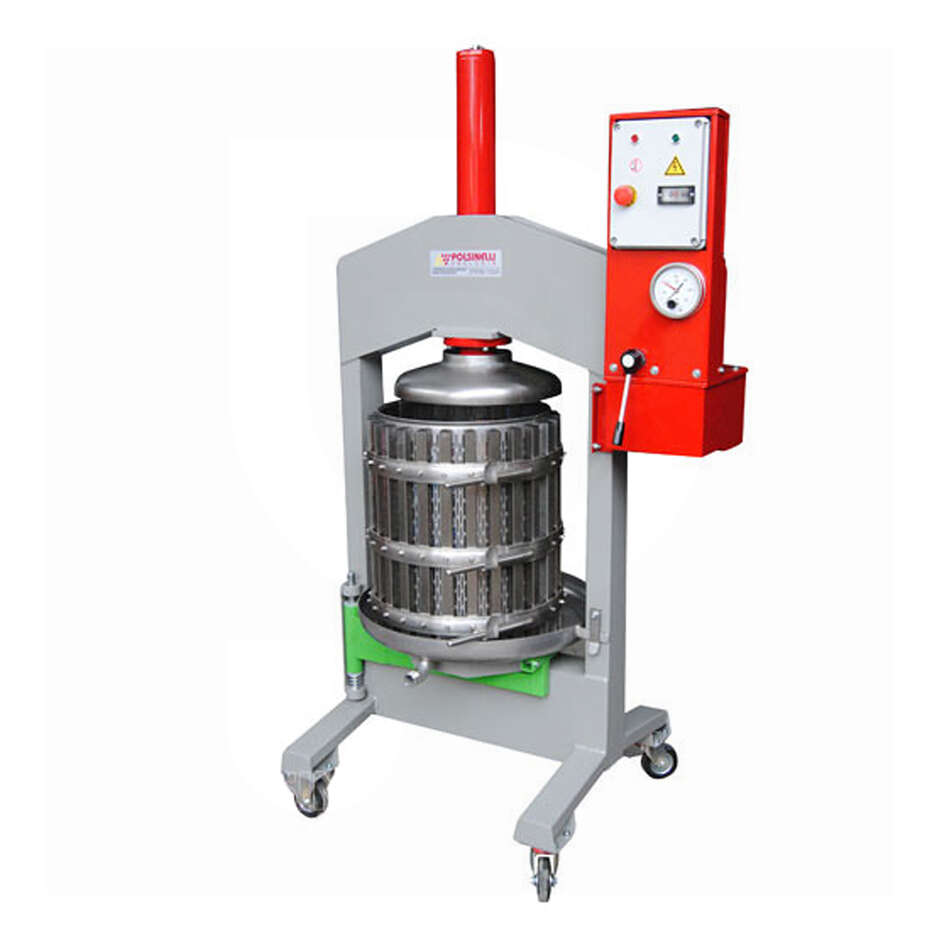 Prensa Vertical Alfa 40 Inox con Jaula Giratoria