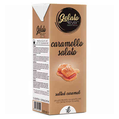 Preparado para el helado al Caramelo salado 1 L