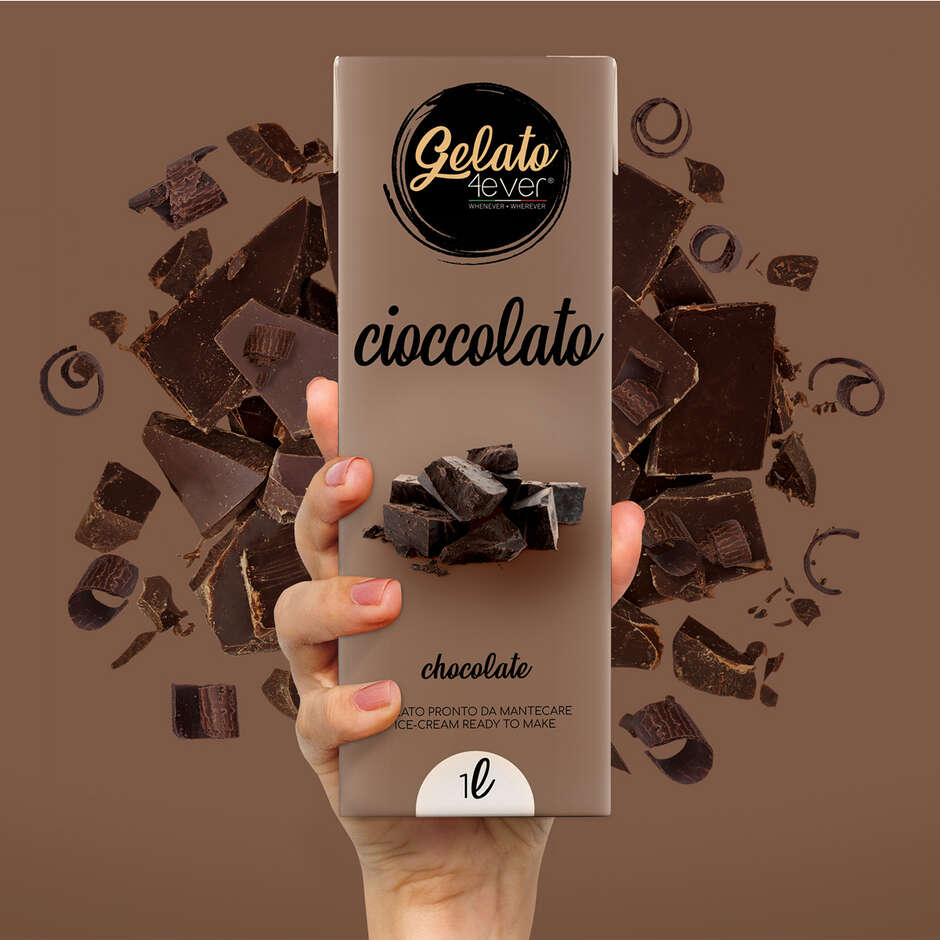 Preparado para el helado al Chocolate 1 L