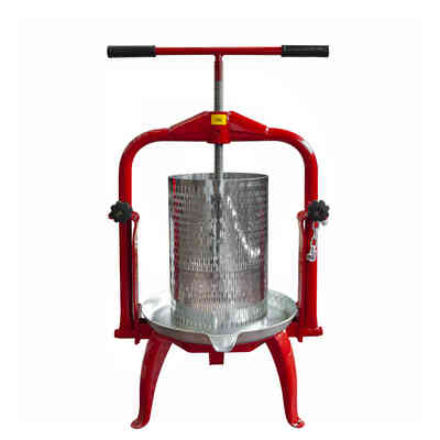 Pressa per frutta FARM 20 con gabbia inox