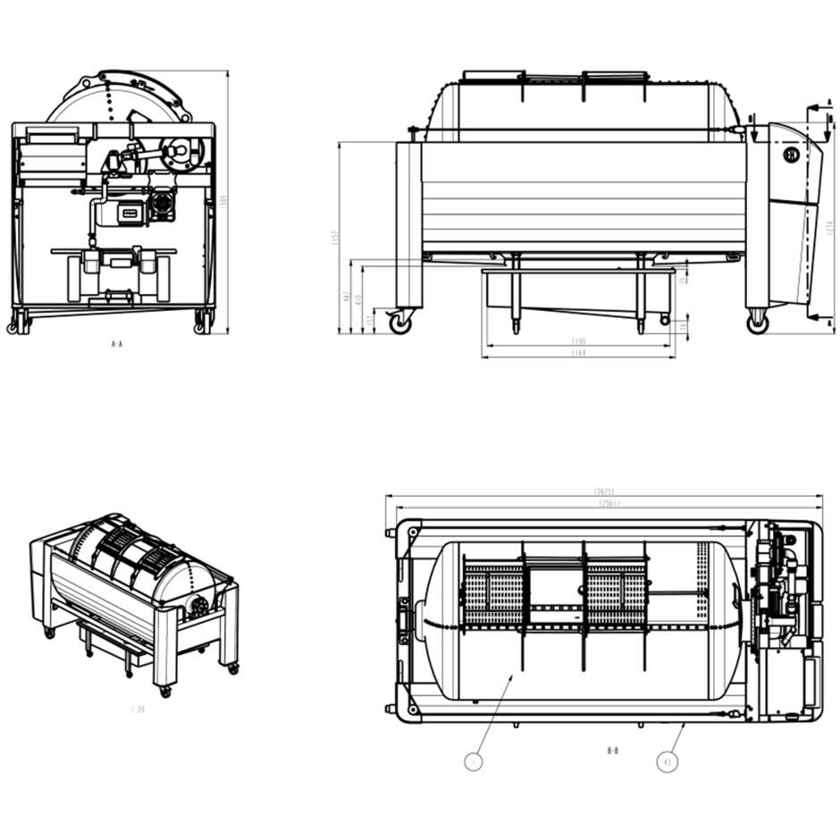 PNEUS 12 pneumatic press