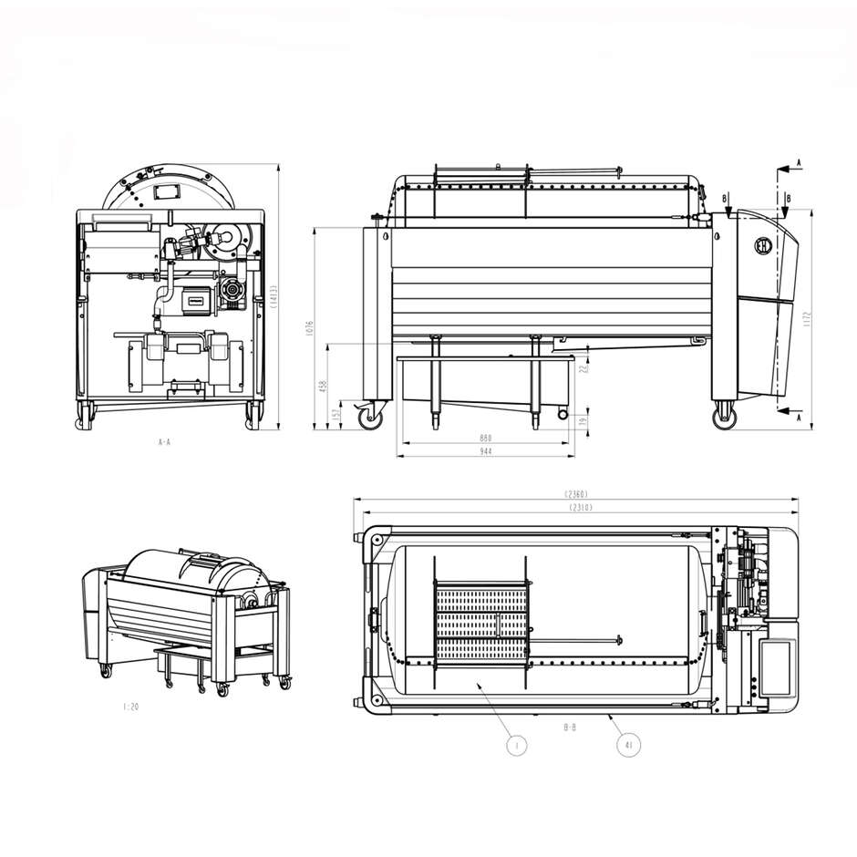 Pressa pneumatica PNEUS 8 