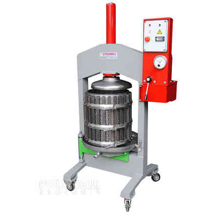 Pressa Verticale Alfa 50 Inox con Gabbia Girevole