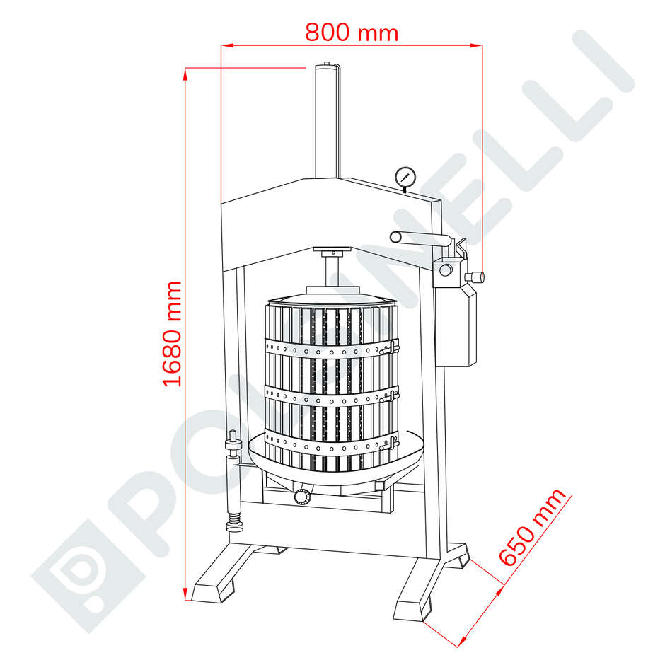 Pressa verticale Beta 30