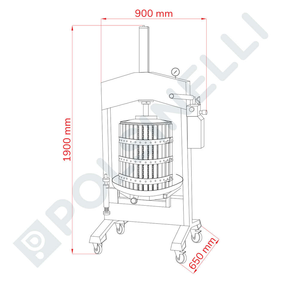 Presse verticale Beta 40